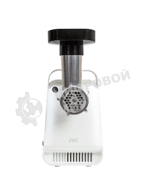 Мясорубка электрическая JVC JK-MG123 белый, 2000 Вт, 2.0 кг/мин, реверс, защита от перегрузки, насадки - 4