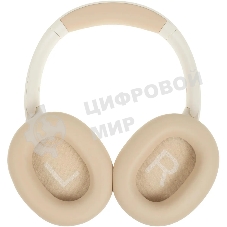 Беспроводные/проводные наушники Creative Zen Hybrid 2 бежевый, полноразмерные, Bluetooth + проводной, активное шумоподавление