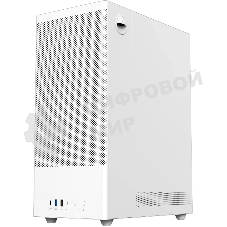 Компьютерный корпус ACD Citadel 108W ATX, Type-C + 2XUSB ports + HD audio combo, Mesh, TG, белый