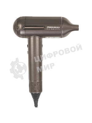 Фен Redmond HD1700 серый/коричневый, 1500 Вт, ионизация