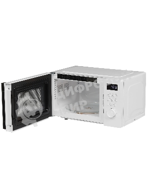 Микроволновая печь Gorenje MO20A3WH белый, 20 л, 800 Вт, переключатели - кнопки, поворотный механизм