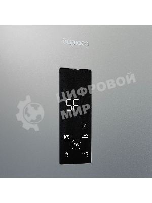 Холодильник Бирюса Б-M940NF металлик двухкамерный 210/130л морозилка снизу, No Frost