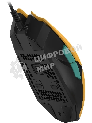 Мышь проводная A4Tech Bloody W63 Max Renegade желтый, 12000 dpi, USB, кнопки - 7