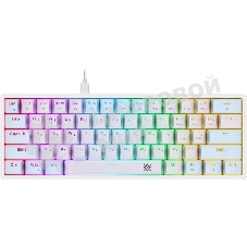 Клавиатура Defender Amox GK-585 проводная, USB Type-A, белый