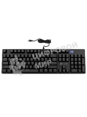 Клавиатура Oklick 990 G2 проводная, USB Type-A, чёрный