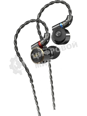 Проводные наушники FiiO FD3 Pro черный, внутриканальные, Jack 3.5/2.5/4.4 мм, сменные штекеры