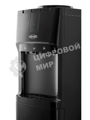 Кулер Vatten V02NKB напольный, компрессорный черный/черный