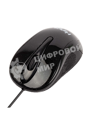 Мышь проводная HIPER HOM-031 черный, 1000 dpi, USB, кнопки - 3