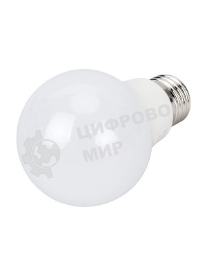 Светодиодная лампа Smartbuy-A60-09W/3000/E27. цоколь Е27, 9 Вт, 220 В, 30000 ч, 3000 К