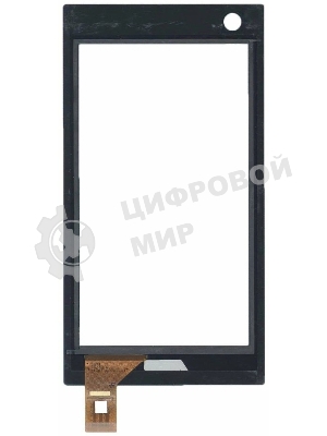 Сенсорное стекло (тачскрин) для Asus 5491L FPC-2, черное