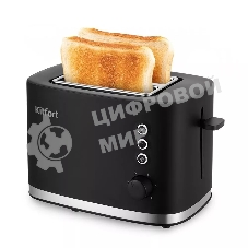 Тостер Kitfort КТ-6217 870Вт черный