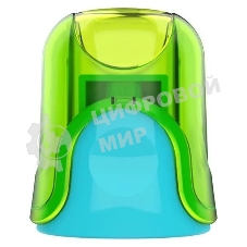 Точилка для карандашей ручная Deli ER01000 U-touch, 1 отверстие, пластик, ассорти, дисплей