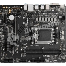 Материнская плата MSI PRO A620M-B, AM5, AMD A620, 2xDDR5, 4xSATA, 1xM.2 (PCIe 4.0 x4), 1xPCIe 4.0 x16, 1xPCIe 3.0 x1, 1xHDMI, 1xVGA, 1x2.5Gb LAN, 6xUSB-A 5Gbps, 6xUSB-A 2.0, 3x3.5 мм, 7.1, mATX