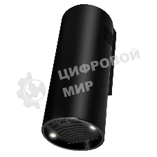 Вытяжка островная Maunfeld Drum Wall 35 черный, 32.5 см, 850 куб. м/ч, 48 дБ