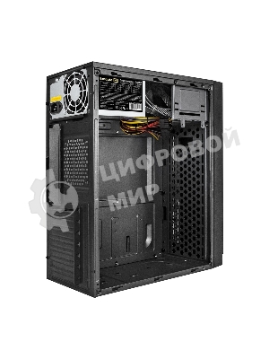 Компьютерный корпус Miditower ExeGate AA-442U2-AA400 (ATX, AA400 8 см, 1хUSB+2хUSB 3.0, аудио, черный)