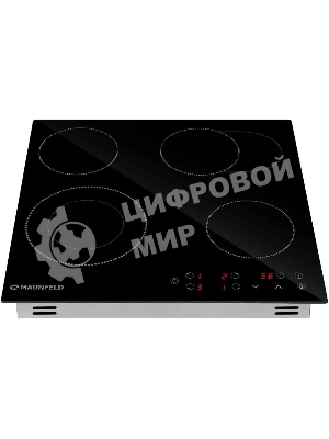 Электрическая варочная панель Maunfeld EVCE594SMDPBK, конфорок: 4 шт., стеклокерамика, независимая, черный