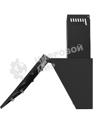 Вытяжка каминная Maunfeld Bridge 60 нержавеющая сталь/черное стекло, 60 см, 850 куб. м/ч, 51 дБ