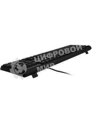 Клавиатура проводная Oklick 145M, USB, черный