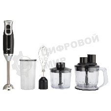 Блендер погружной JVC JK-HB5135 1500 Вт, черный/серебристый