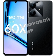 Смартфон Realme Note 60х, 4/128Gb, черный