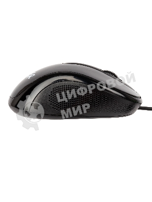 Мышь проводная HIPER HOM-031 черный, 1000 dpi, USB, кнопки - 3
