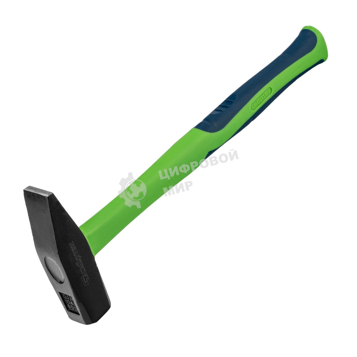 Молоток слесарный Сибртех 600 г, фибергласовая обрезиненная рукоятка