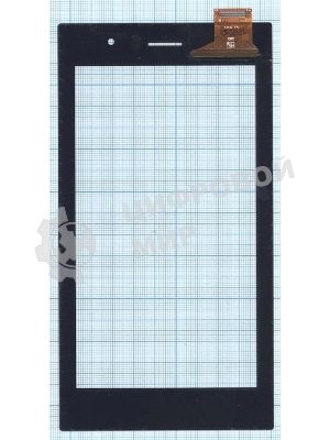 Сенсорное стекло (тачскрин) для Asus 5495N FPC-1, черное