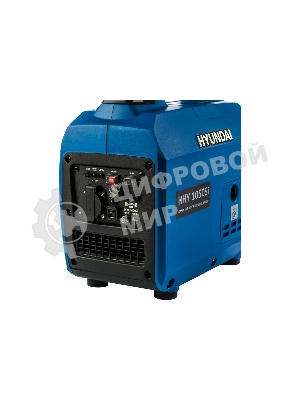 Электрогенератор бензиновый инверторный Hyundai HHY 1050Si, 1.2 кВт, 59 дБ, 12 кг
