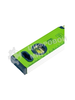 Уровень алюминиевый Сибртех УСМ-0,5-400, фрезерованный, 3 глазка, магнитный, 400 мм