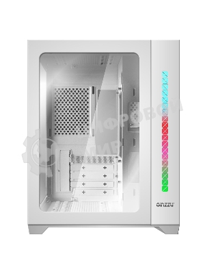 Компьютерный корпус Ginzzu V400 RGb белый