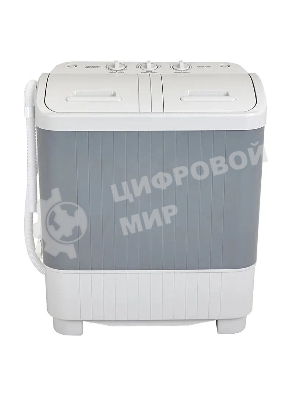 Стиральная машина Фея СМП 40 Н Серый, светло-серый, загрузка вертикальная 4 кг, 1320 об/мин, класс В