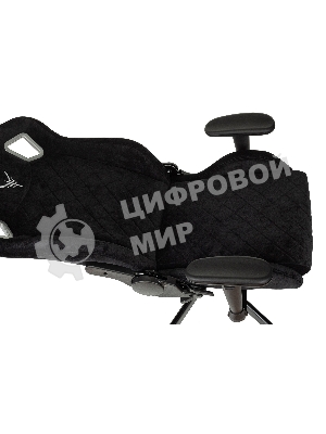 Кресло Бюрократ Knight Outrider Light-20 черный, ткань, 120 кг, механизм качания