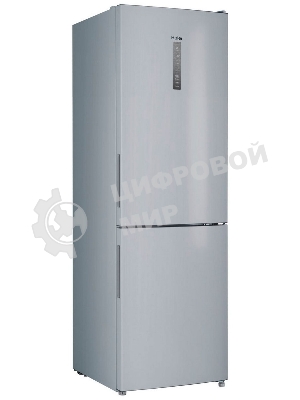 Холодильник Haier CEF535ASD серебристый двухкамерный, 241/105л, морозилка снизу, No Frost