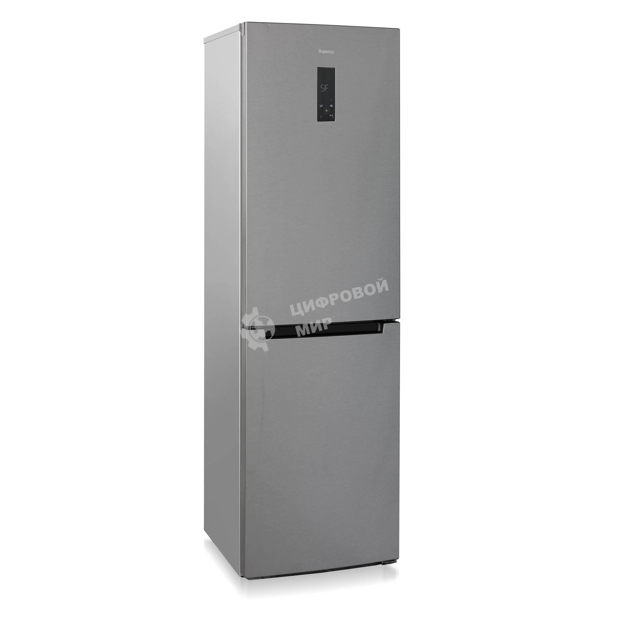 Холодильник Бирюса Б-C980NF серый металлопласт двухкамерный 240/130л морозилка снизу, No Frost