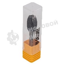 Борфреза по металлу Denzel твердосплавная, овальная, тип-E, 12 мм