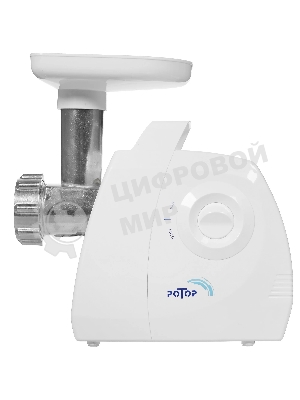 Мясорубка электрическая Ротор ЭМШ 35/300-2 белый, 1500 Вт, 0.6 кг/мин, насадки - 2