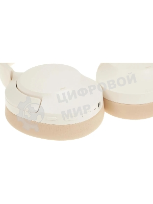 Беспроводные/проводные наушники Creative Zen Hybrid 2 бежевый, полноразмерные, Bluetooth + проводной, активное шумоподавление