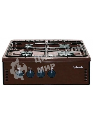 Плита настольная газовая ЛЫСЬВА ПГН 41М коричневый