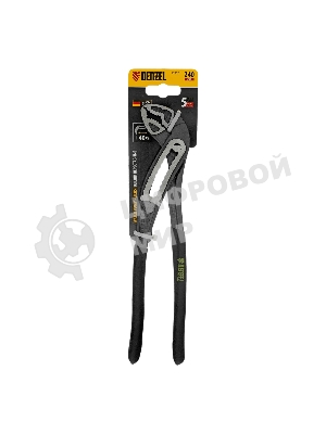 Клещи переставные Denzel обливные рукоятки, 240 мм