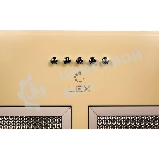 Вытяжка встраиваемая LEX GS Bloc P 900 слоновая кость управление: кнопочное (1 мотор)