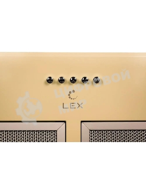 Вытяжка встраиваемая LEX GS Bloc P 900 слоновая кость управление: кнопочное (1 мотор)