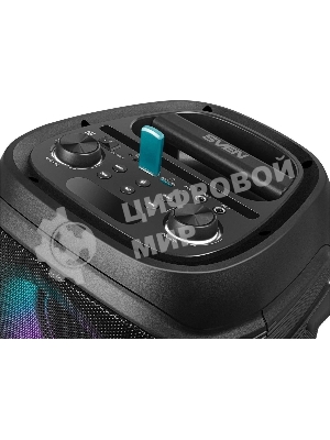 Колонка портативная SVEN PS-800 черный 100W 2.0 BT 10м 4400mAh