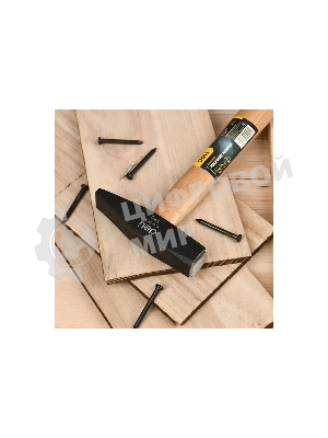 Слесарный молоток Deli DL442300 300 гр, деревянная рукоять