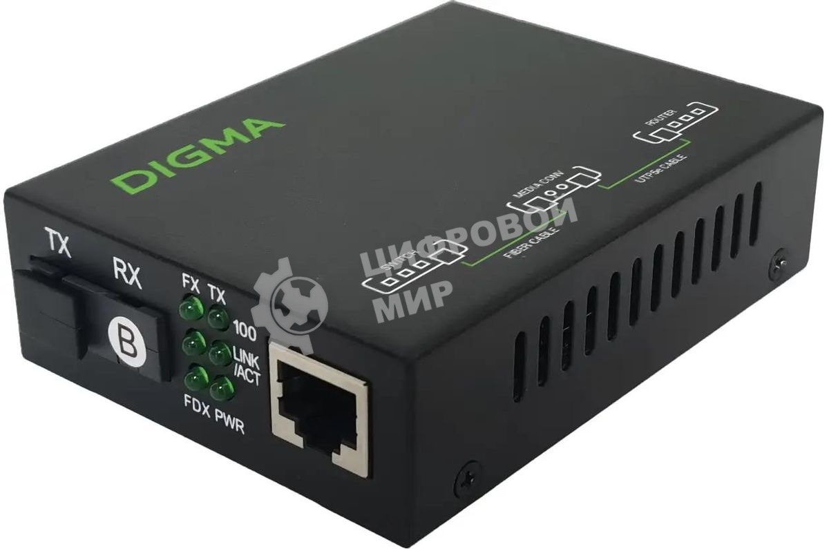 Медиаконвертер Digma DMC-1F53-20B