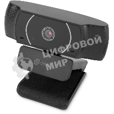 Веб-камера OKLICK OK-C016HD 1280x720, 30 кадр/с, USB Type-A, микрофон, универсальное крепление