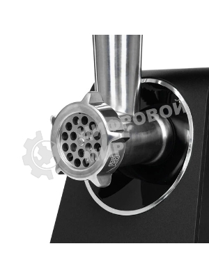 Мясорубка электрическая Bosch MFWS440B черный, 1900 Вт, 2.5 кг/мин, реверс, защита от перегрузки, насадки - 7