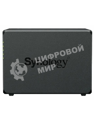 Сетевое хранилище Synology DiskStation DS425+ черный (Intel J4125/2Gb/4(3.5