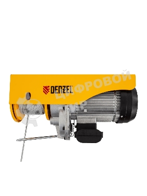 Тельфер электрический Denzel TF-1200, 1.2 т, 1800 Вт, высота 12 м, 8 м/мин