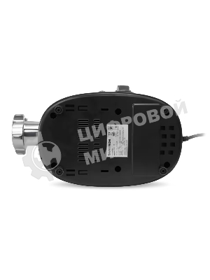 Мясорубка электрическая Samtron MG-105 серебристый , 1600 Вт, 1.6 кг/мин, реверс, защита от перегрузки, насадки - 8