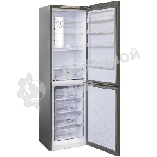 Холодильник Бирюса Б-I980NF нержавеющая сталь двухкамерный 240/130л морозилка снизу, No Frost